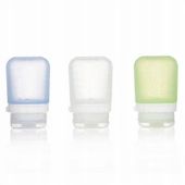 Zestaw 3 butelek na płyny Humangear GoToob+ S