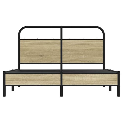 Łóżko bez materaca, 140x200 cm, dąb sonoma na Arena.pl