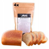 4x600g Mieszanka MK GOLD BREAD MIX KETO chleb naleśniki gofry pizza ciasto