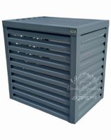 Osłona klimatyzatora - pompy ciepła 80x50x130 cm antracyt  ID458