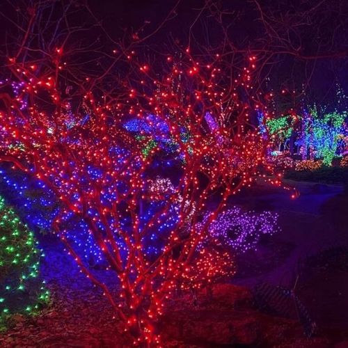 ŚWIATEŁKA LAMPKI LED CHOINKOWE SZNUR ŁAŃCUCH 8 TRYBÓW MULTIKOLOR 30m na Arena.pl