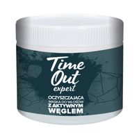 Maska do włosów 500g Aktywny Węgiel Oczyszczająca TIME OUT