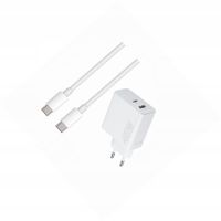 Szybka ładowarka 45W z długim kablem 2m 2 wejścia do HTC Desire 21 pro 5G