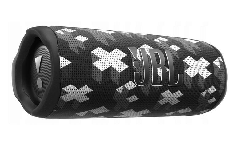 Głośnik przenośny JBL Flip 6 czarno-biały 30 W, przenośny, wodoodporny zdjęcie 1