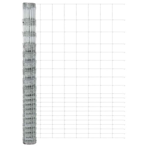 Ogrodzenie pastwiskowe Srebrny 25 x 1.6 m Stal galwanizowana na Arena.pl