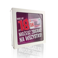 skarbonka z okienkiem 18-stka dowód dziewczyna 3301-dd18