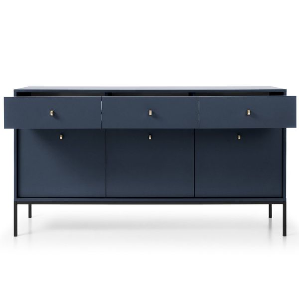 Komoda Evora duża granatowa zdjęcie 5