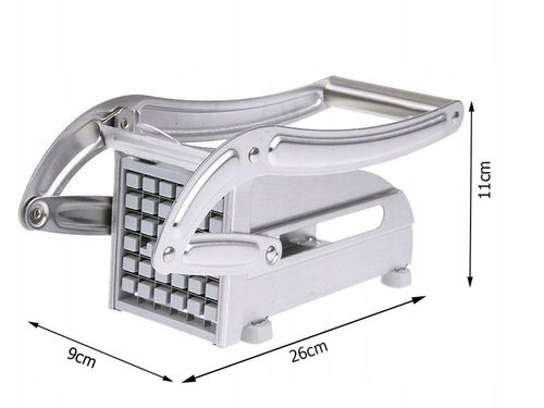 KRAJALNICA DO FRYTEK ZIEMNIAKÓW MASZYNKA SZATKOWNICA STAL NIERDZEWNA MOCNA na Arena.pl