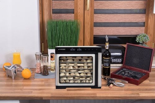 SUSZARKA SPOŻYWCZA DO ŻYWNOŚCI GRZYBÓW ZIÓŁ OWOCÓW WARZYW TIMER! 1000W na Arena.pl