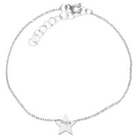 Bransoletka Celebrytka Gwiazda 20 cm Srebro 925