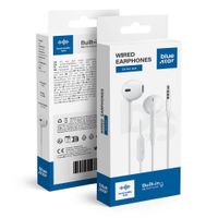 Słuchawki przewodowe douszne Jack 3,5 mm Blue Star PA-E65 1,2 m białe