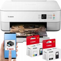 Biała Drukarka CANON Pixma TS5351 3w1 DRUK KOLOR DUPLEX SKAN WIFI TUSZE