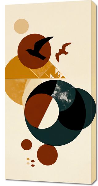 Obraz 50x100cm Kosmiczne Migracje zdjęcie 1