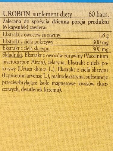 Urobon - Bonimed - 60kaps na Arena.pl