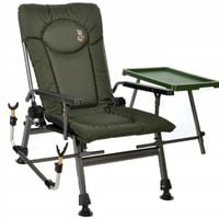 Elektrostatyk Fotel F5R STP Wędkarski + Stolik ST/P Nowa Wersja