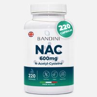 Bandini N-Acetyl Cysteina (NAC) 600 mg, 220 kapsułek