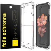 ETUI ANTI-SHOCK OBUDOWA DO GALAXY Z FLIP 4 + FOLIA