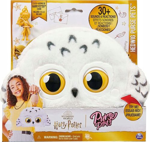 PURSE PETS HARRY POTTER SOWA HEDWIGA INTERAKTYWNA TOREBKA DLA DZIEWCZYNEK na Arena.pl