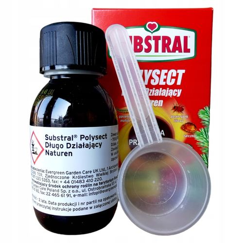 12x POLYSECT długo działający Naturen Substral 100ml na mszyce przędziorki na Arena.pl