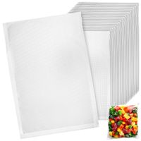 20x Worki do Zgrzewarki Próżniowej Foliowe Żywności Wielorazowe 40x28 cm