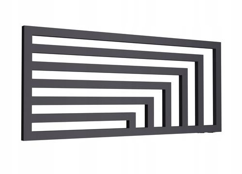 GRZEJNIK LAOS POZIOMY-PDV 52x80 GRAFITOWY na Arena.pl