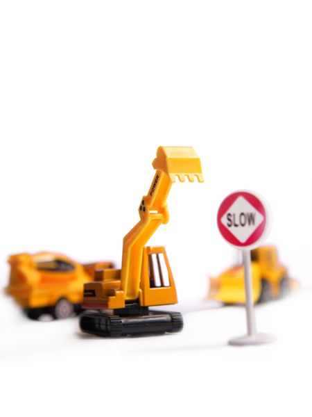 Transporter samolot + 3 auta pojazdy budowlane zdjęcie 6