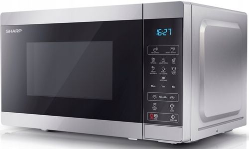 Kuchenka mikrofalowa Sharp MS02E-S Wolnostojąca 20L 800W 8 programów Timer na Arena.pl