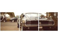 90X30CM FORD MUSTANG 55LANEY69 TRÓJ OBRAZ