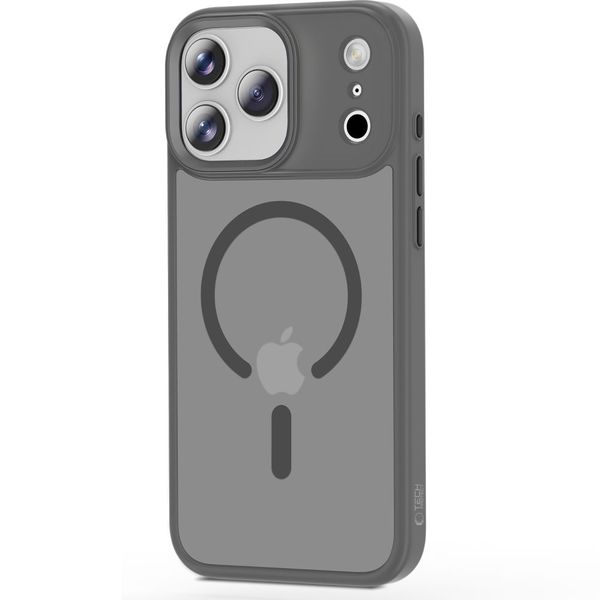tech-protect magmat magsafe iphone 17 pro max matte crayon grey zdjęcie 2
