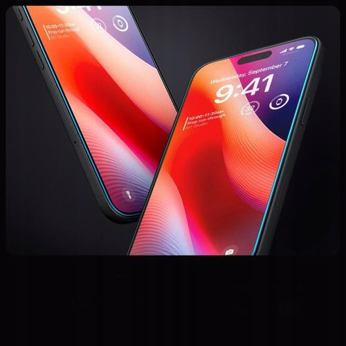 2x Szkło Hartowane SPIGEN EZ FIT + Aplikator do Apple iPhone 16/15, do etui na Arena.pl