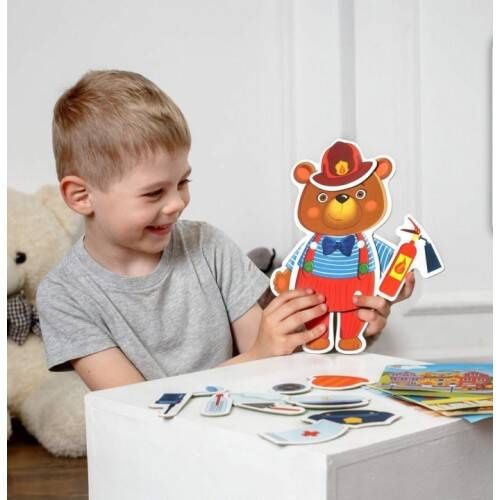 Gra Z Ruchomymi Elementami Edukacyjna Niedźwiedź Dla Dzieci Rk1040-05 na Arena.pl
