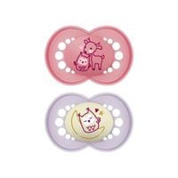 Smoczek original 6+ d&n girl MAM AKCESORIA