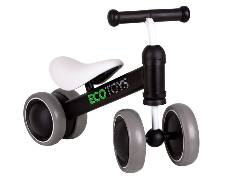 Rowerek biegowy mini rower Practise Black Ecotoys zdjęcie 3