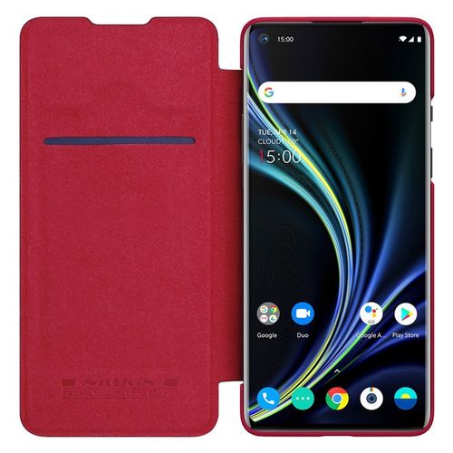 Etui Nillkin QIN do OnePlus 8 (Brązowe) na Arena.pl
