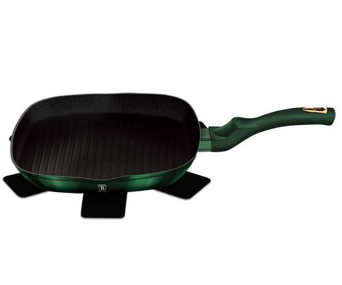 patelnia tytanowa grillowa berlinger haus 28cm bh-6050 emerald na Arena.pl