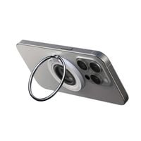 magnetyczny uchwyt na telefon magsafe ring na palec czarny