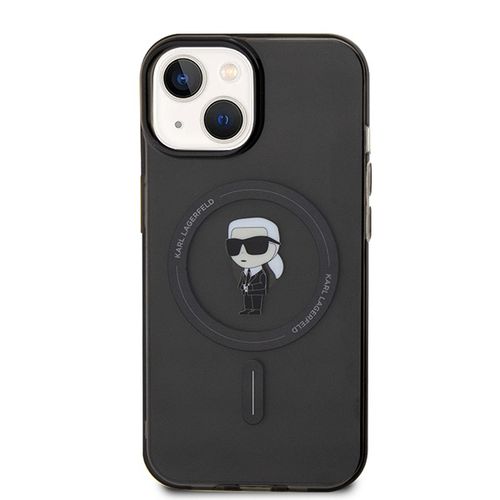 Etui Karl Lagerfeld do iPhone 15, iPhone 14, iPhone 13, Czarny, MagSafe na Arena.pl