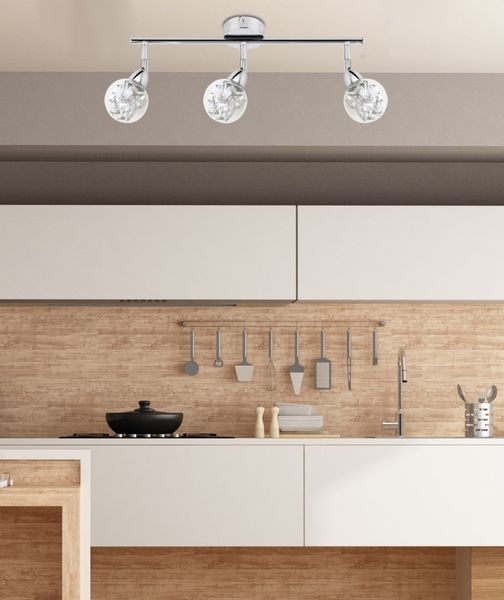 Bolo listwa 3x6W LED smd główka okrągła 1e z przegubem klosz wymienny kd sy zdjęcie 2