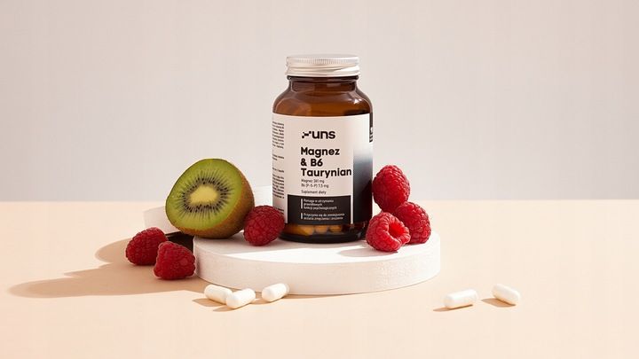 UNS Taurynian Magnezu & B6 P5P 90 vege kaps. zdjęcie 3