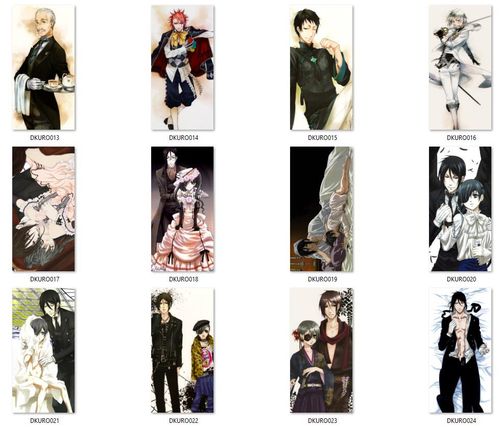 Dakimakura Kuroshitsuji DO WYBORU duża na Arena.pl