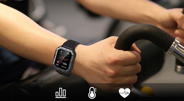 CUBOT C2OPRO SMARTWATCH PANCERNY PULS ROZMOWY TEL zdjęcie 4