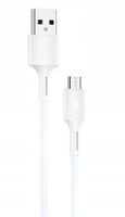 kabel przewód ładowarka micro usb 3a 1m szykbie ładowanie transmisja wk