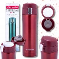 KUBEK TERMICZNY TERMOS STALOWY BUTELKA SZCZELNY pojemny bidon KAMILLE