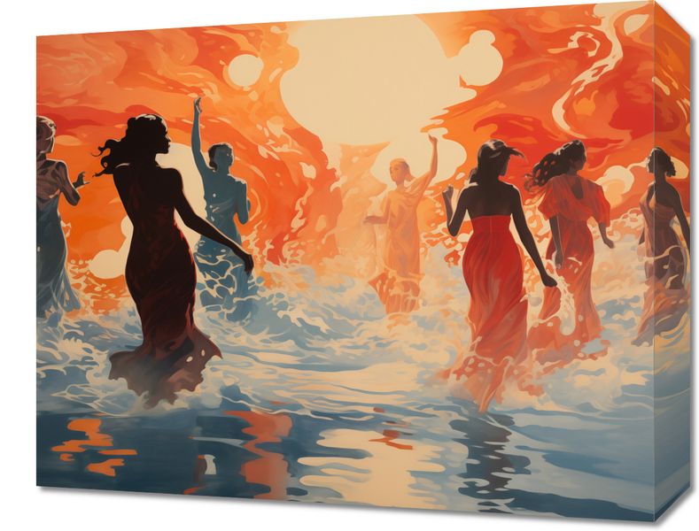Obraz 50x40cm Taneczny Żar zdjęcie 1