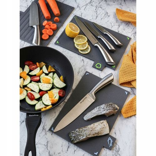 Zestaw 4 desek do krojenia i stojak Konighoffer na Arena.pl