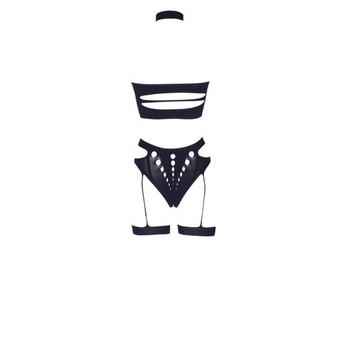 Ananke Xii - Three Piece With Choker, Bandeau Top And Pantie With Garters na Arena.pl