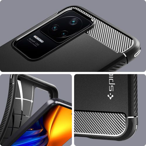 spigen rugged armor xiaomi poco f4 5g matte black na Arena.pl