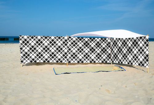 PARAWAN PLAŻOWY Kratka z indywidualnym napisem 5 PANELI 40.5 na Arena.pl