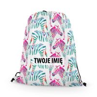 WORKO-PLECAK DZIECIĘCY z Twoim imieniem Zebry 171