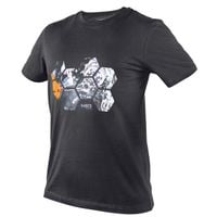 t-shirt z nadrukiem warsztat rozmiar m - t n81-680-m